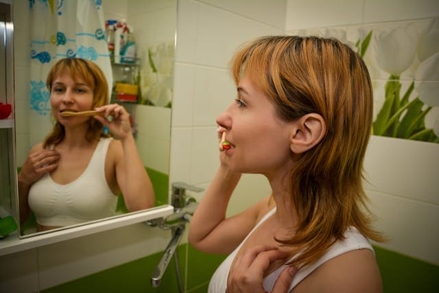 el agua y los dientes